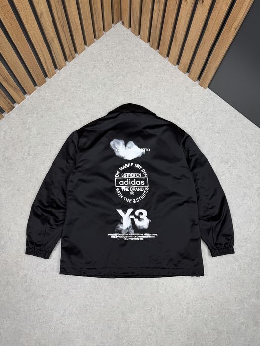 Adidas Y-3 Graphic Coach Jacket адідас ю-3 оригінал куртка чоловіча