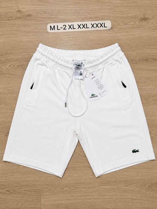 Spodnie dresy krótkie męskie lacoste nowe ralph premium armani