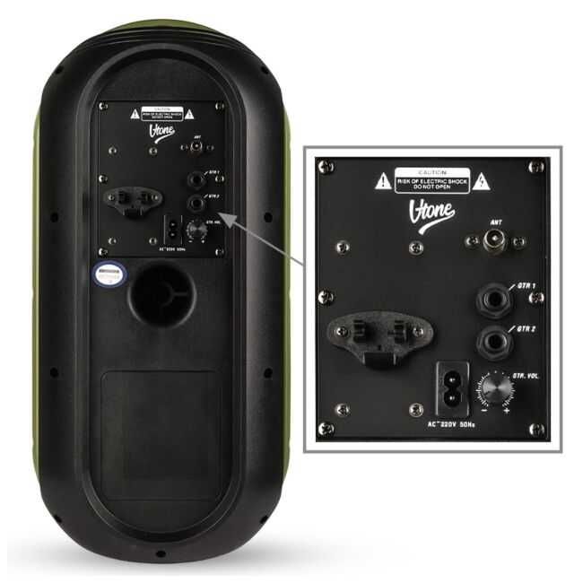 V-TONE beFree akumulatorowy głośnik 30W z mikrofonem bezp.BT Vtone