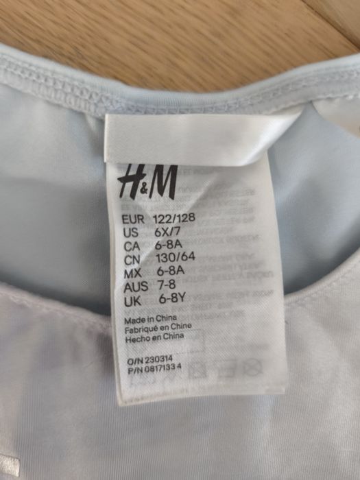 Strój na balet 122/128 H&M elsa