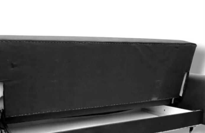 Komplet mebli zestaw wypoczynkowy kanapa fotel uszak podnóżek otwieran