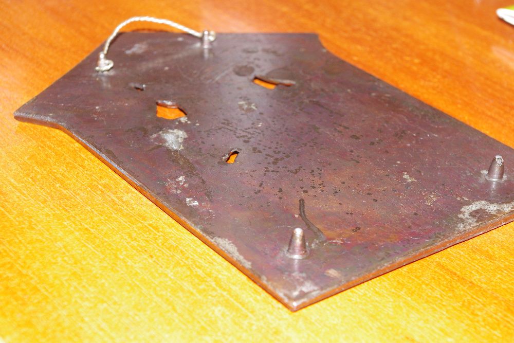 Картина, панно из металла ДВИН (раритет)