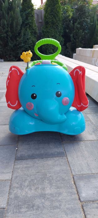 Jeździk pchacz słonik fisher price