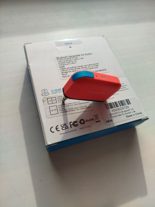 , Nintendo switch Bluetooth transmitter.