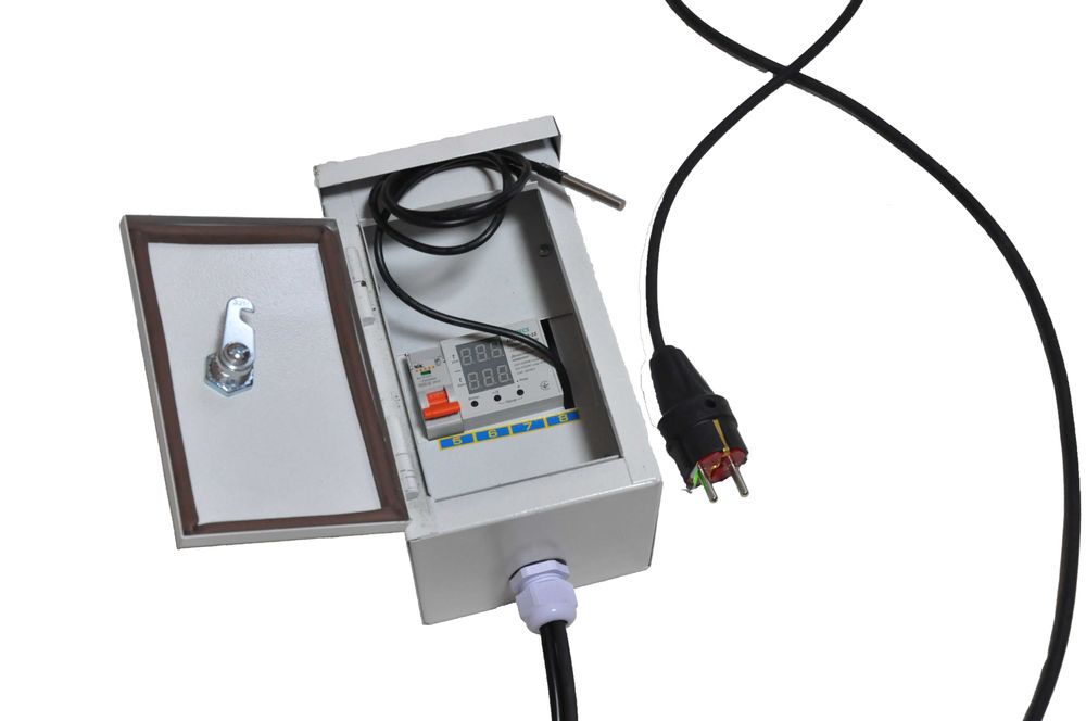 Набір для обігріву собачої будки з реле та захистом