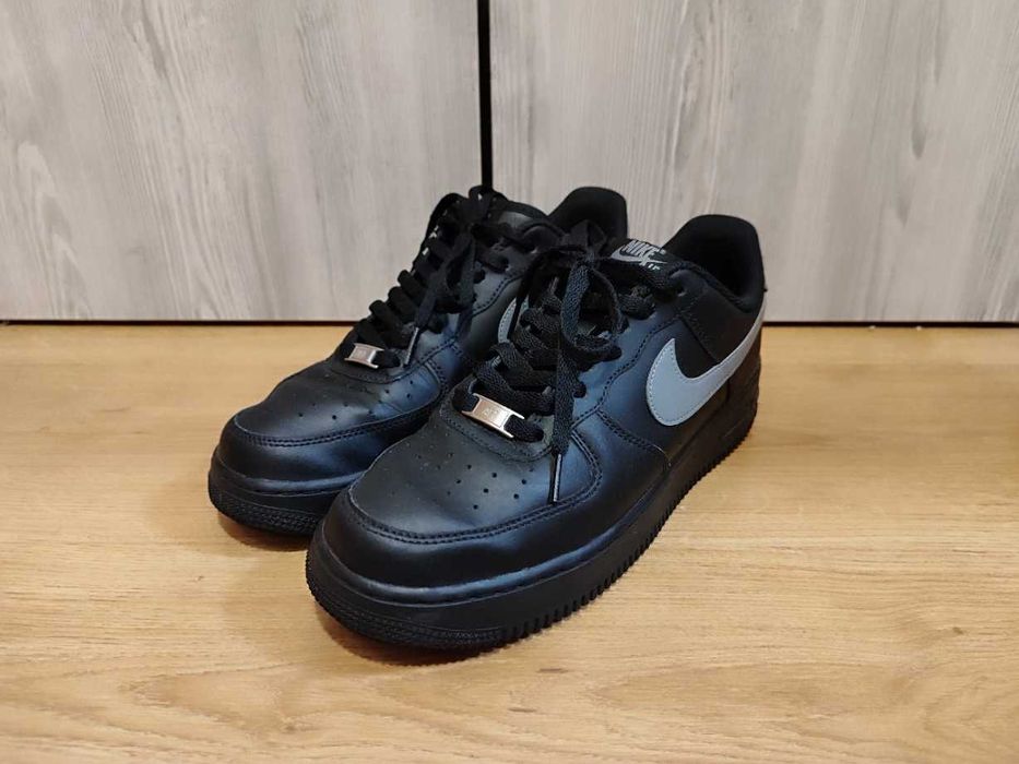 Sneakersy Nike Air Force 1 Czarno-Szare 43