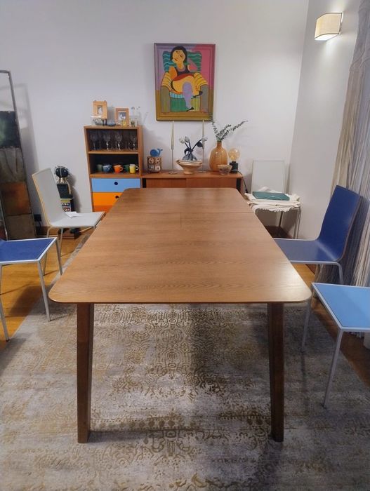 Mesa de jantar extensível