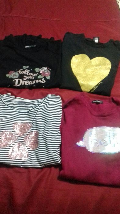 Malhas menina 8 a 12 anos