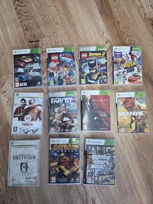 Gry na Xbox 360.