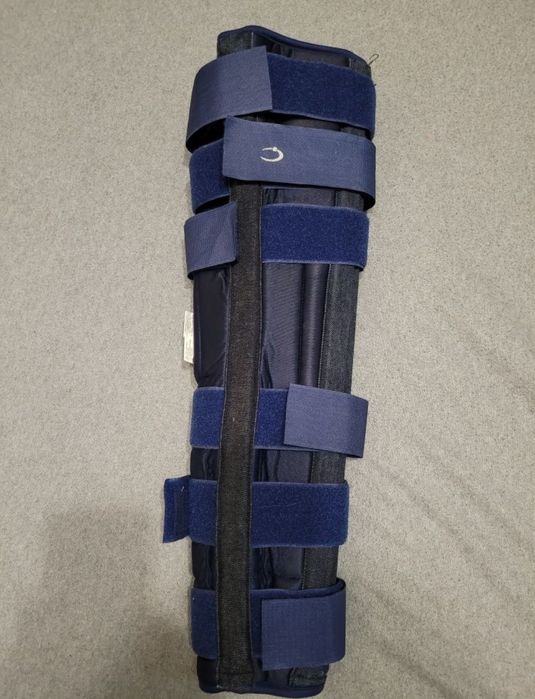 Бандаж ортез фиксатор для полной фиксации коленного сустава тутор