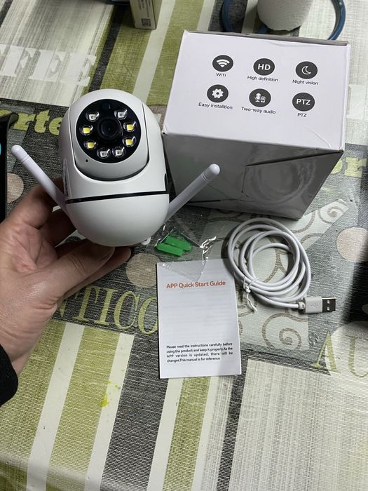 Camera de segurança inteligente WI-FI , SMART CAMERA modelo XCVD0073-A