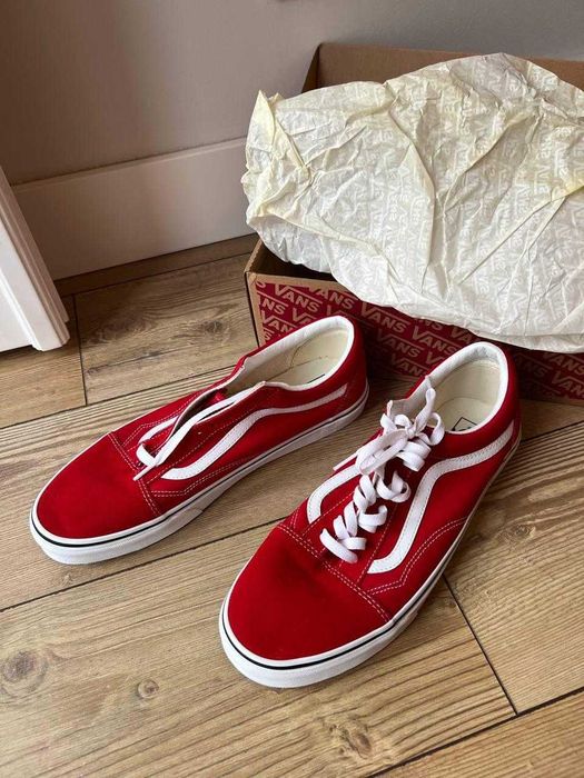 Men Vans Old Skool Red US 13/EU 47