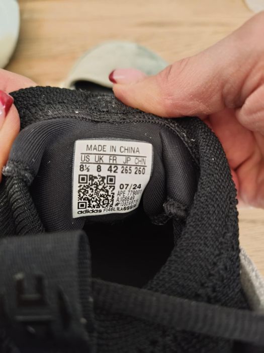 Buty do koszykówki Adidas Harden Vol. 8 Feather Grey w idealnym stanie