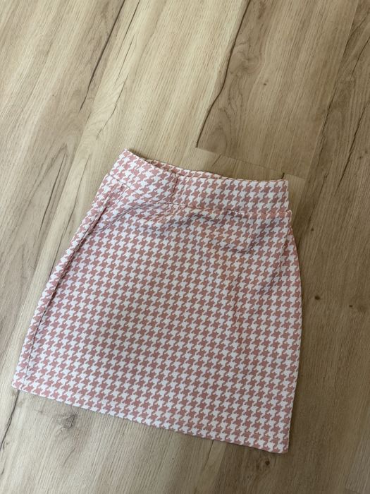 Mini Saia rosa shein