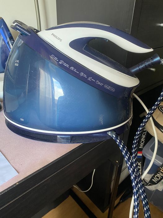 ferro de engomar com caldeira