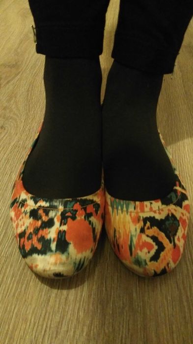 baletki balerinki buty materiałowe kolorowe