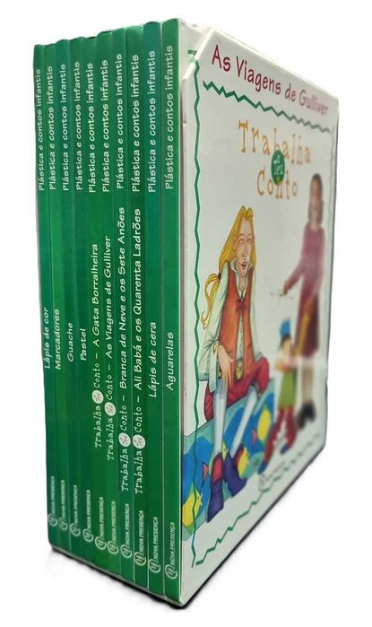 Coleção de Livros de contos infantis e expressão plástica