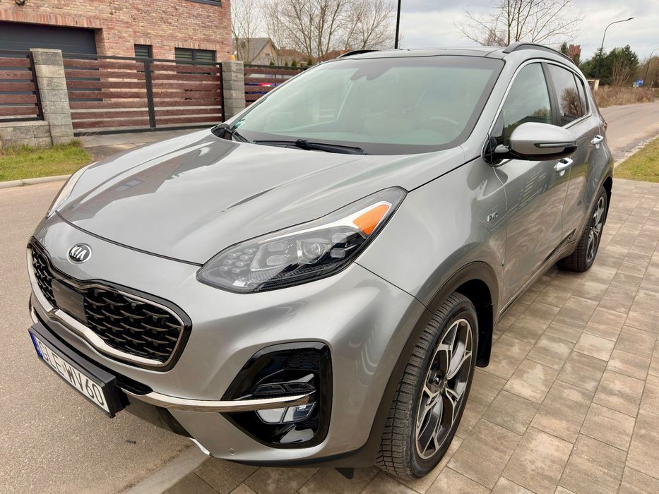 Kia Sportage 240 KM, Najmocniejsza i najbogatsza wersja wyposażenia, Stan idealny
