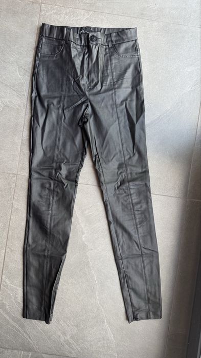 Шкіряні штани Zara S