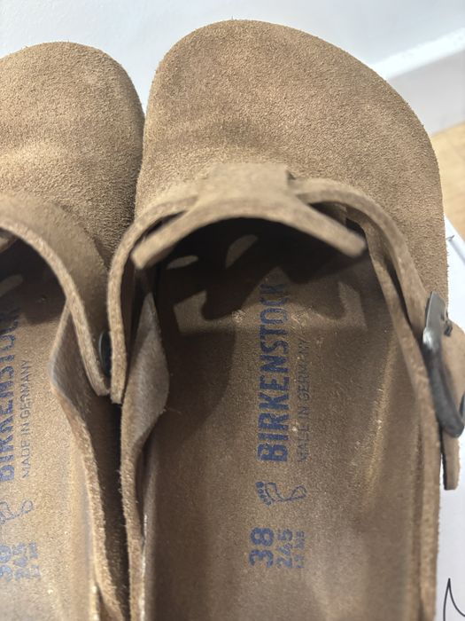 BIRKENSTOCK boston soft footbed– brązowe, EU 38