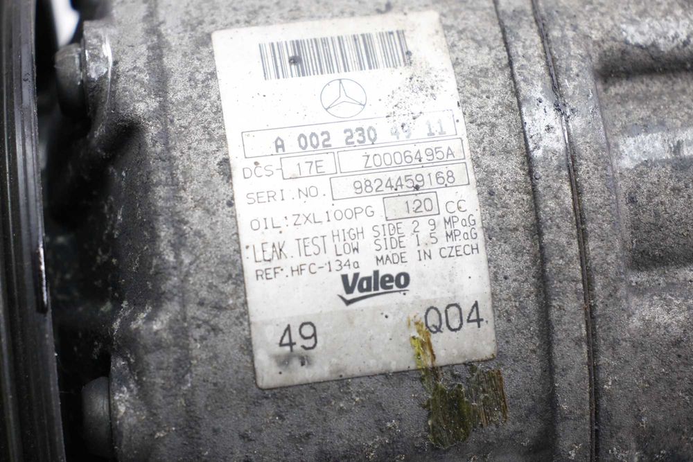 Mercedes clk clk w203 w204 w209 c-klasa 1.8 k sprężarka klimatyzacji