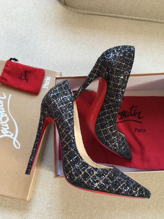 Oryginalne szpilki Christian Louboutin 37 buty nowe pudelko torebka