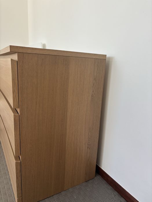 Cómoda 3 gavetas Malm