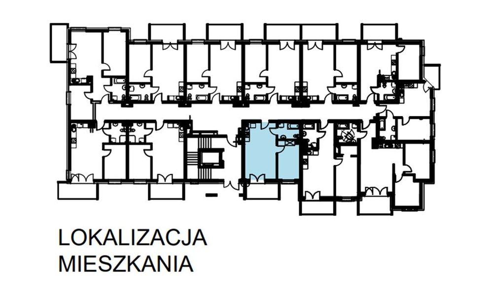 Osiedle Grunwaldzkie. 2 pokoje - 41 m2. Ogródek!