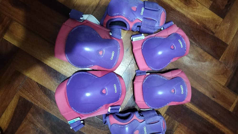 Conjunto protetor de patins Decathlon