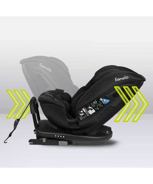 Fotelik Samochodowy Obrotowy 360. 0-36kg Lionelo Bastian RWF i-size