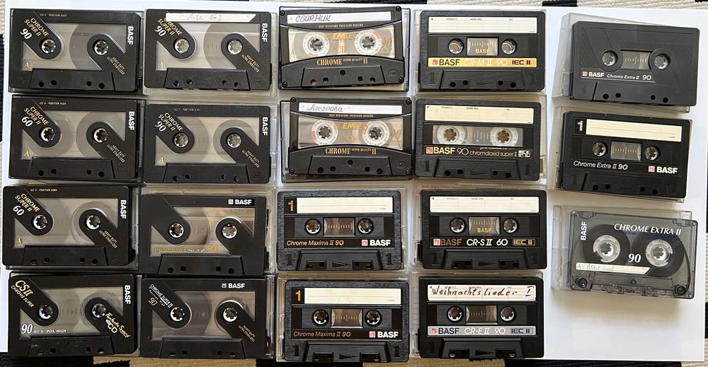 Various Type II Chrome Cassettes for Recording64739078238722121
