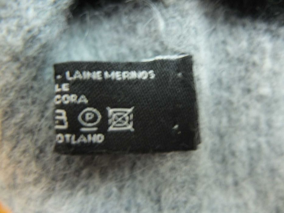 CZAPKA z wełny merino + angora