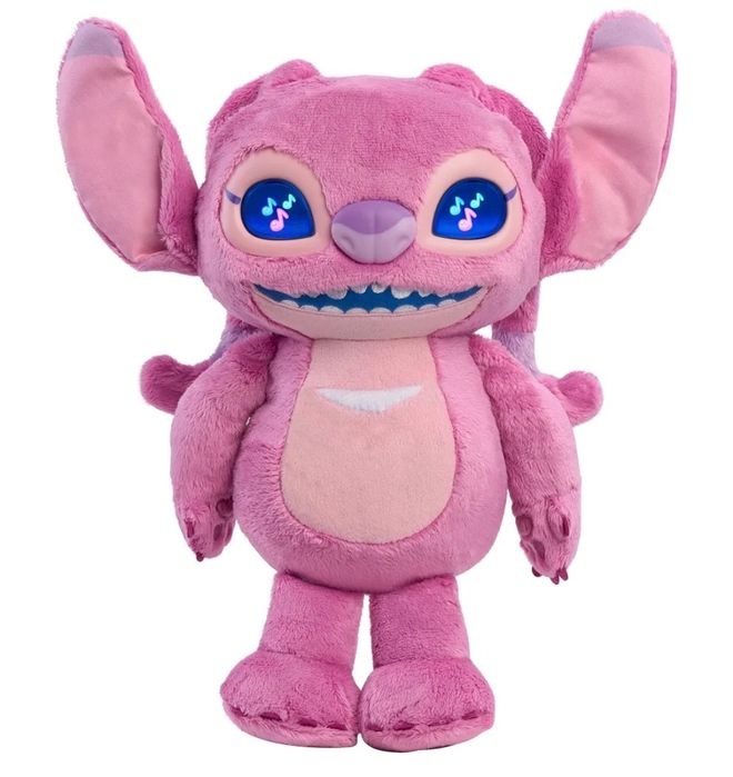 Stitch rózowy kosmita Angel zabawka interaktywna