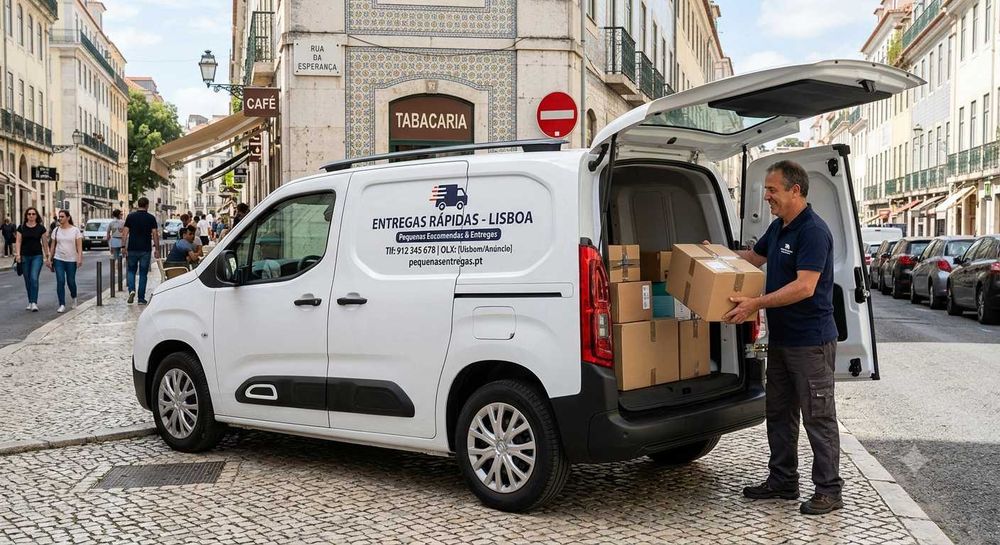 Serviço de Pequenas Entregas e Transportes Rápidos – Citroën Berlingo