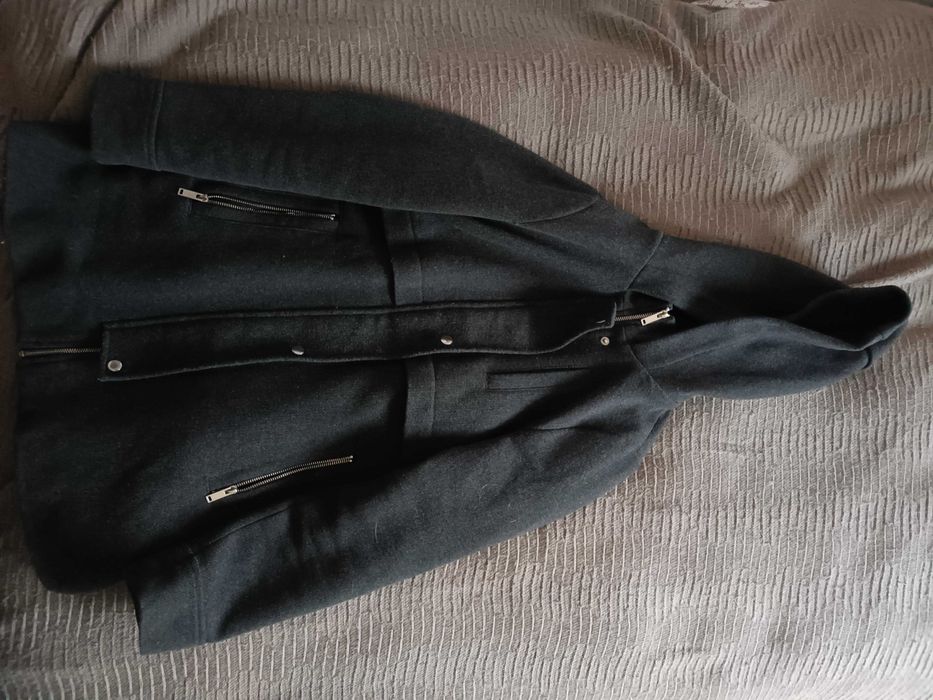 Casaco quente comprido