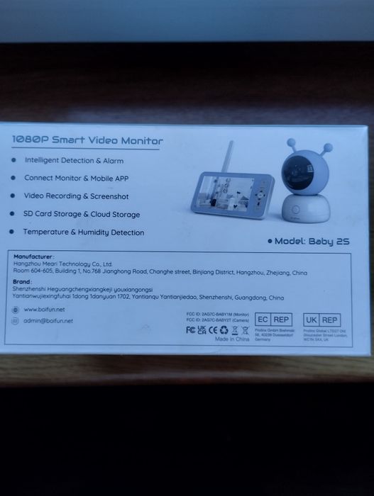Niania elektroniczna Boifun baby 2 S