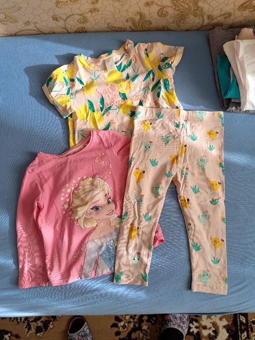 Набір (пакет) дитячого (дівчинка) одягу 80-86, літньо-весняний