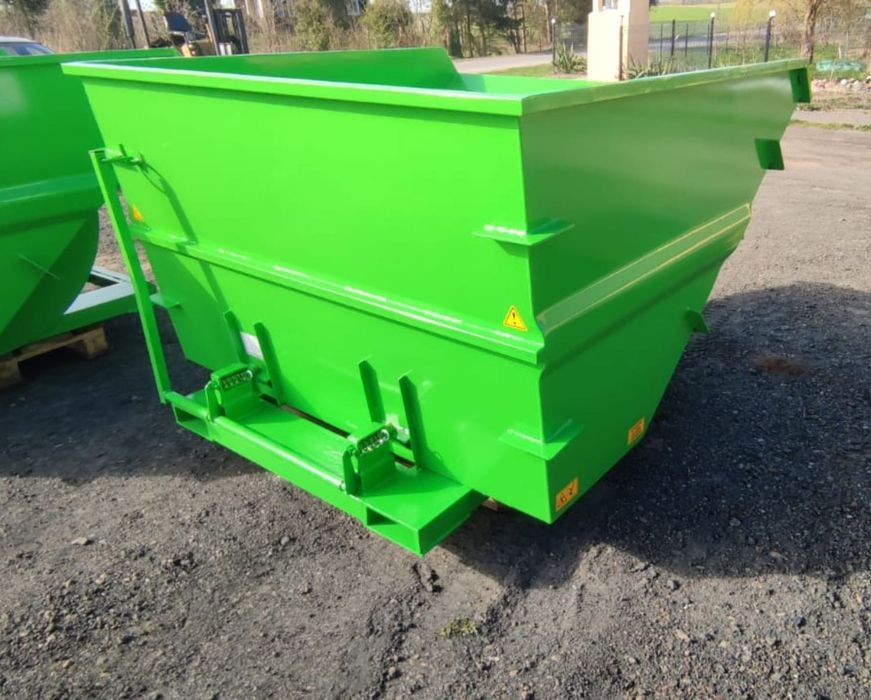 Kontener 1.5m3 #4 koleba pojemnik samowyładowczy
