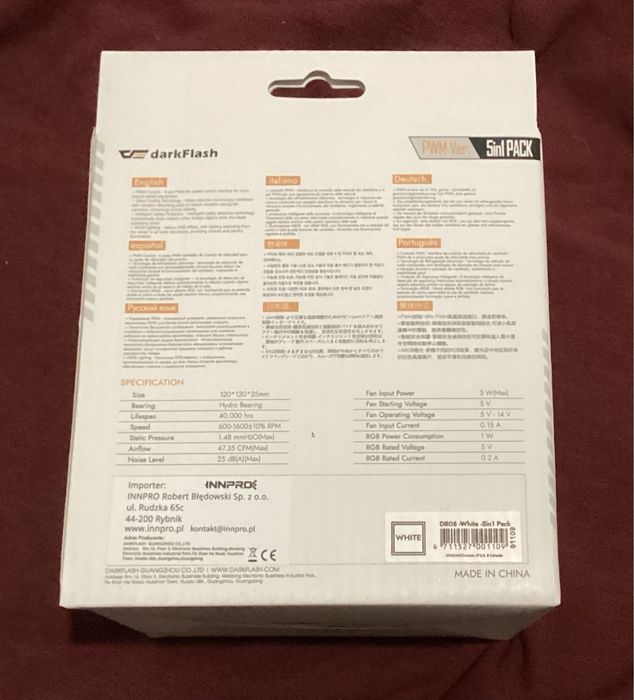 Chłodzenie wodne CORSAIR iCUE H100i Elite Capellix XT + Darkflash DR08