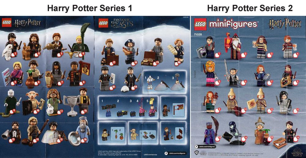 LEGO MINIFIGURAS Séries Disney Marvel Simpsons DC Batman Harry Potter