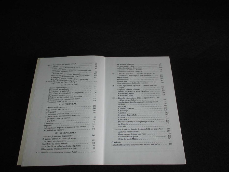 Livros História da Filosofia François Châtelet 2 Volumes
