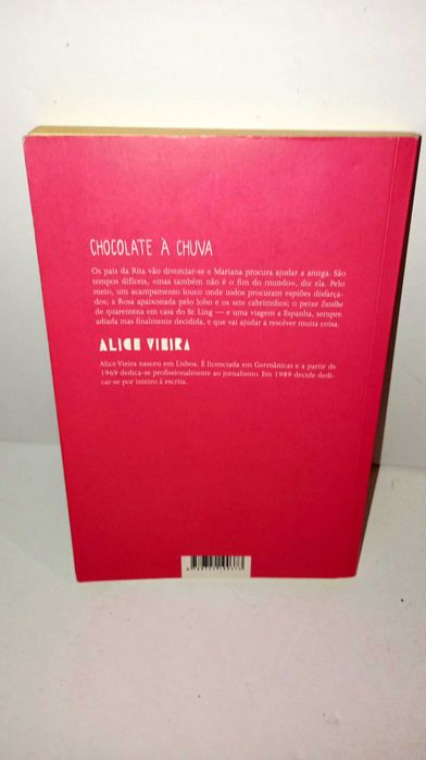Chocolate à Chuva - Alice Vieira