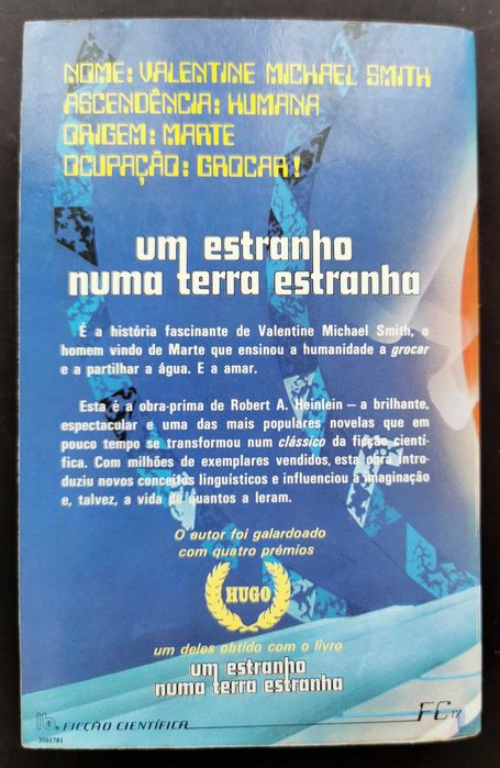 Europa-América, ficção científica. Ursula K. Le Guin, Robert Heinlein