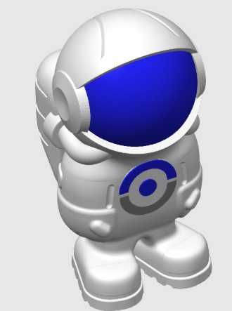 Astronauta personalizável