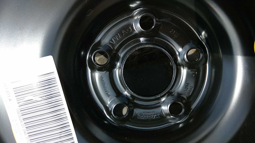 Докатка запаска 5x112 R18 Volkswagen Touran Passat B8 Skoda Superb