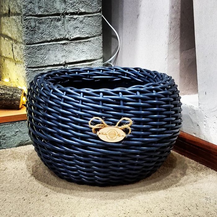 Кашпо з ротангу ручна робота