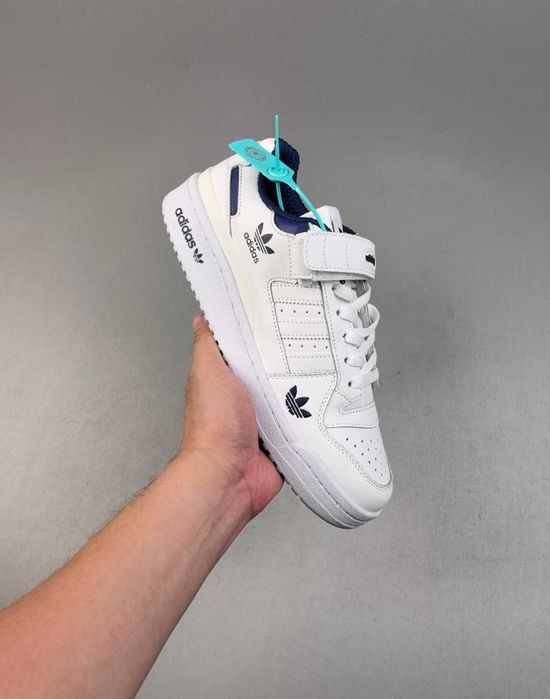 Sapatilhas Nike Forum Low Blue and White