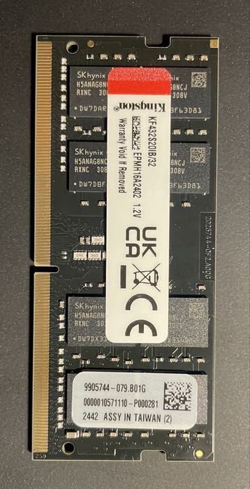 DDR4 3200MHz 32GB (1枚8G✕4枚) Оперативная память 32 ГБ 3200 МГц - купить в Киеве: цена
