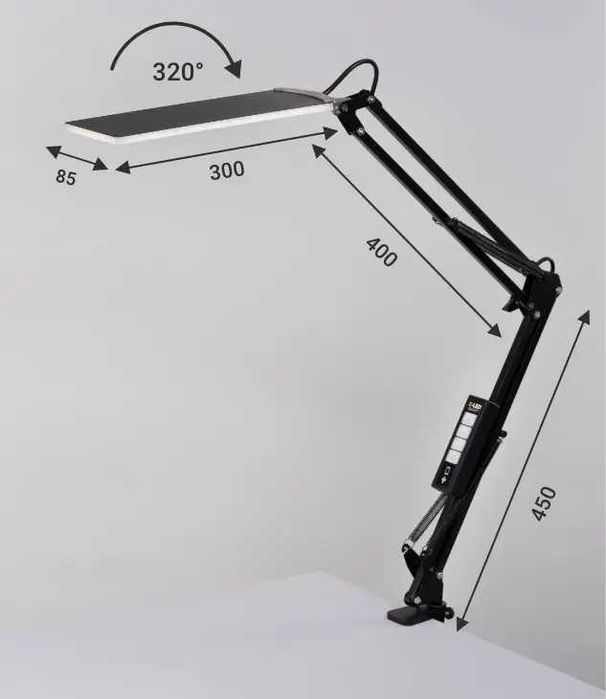 Лампа светодиодная 15 X-LED с сенсорной регулировкой  
USB зарядное