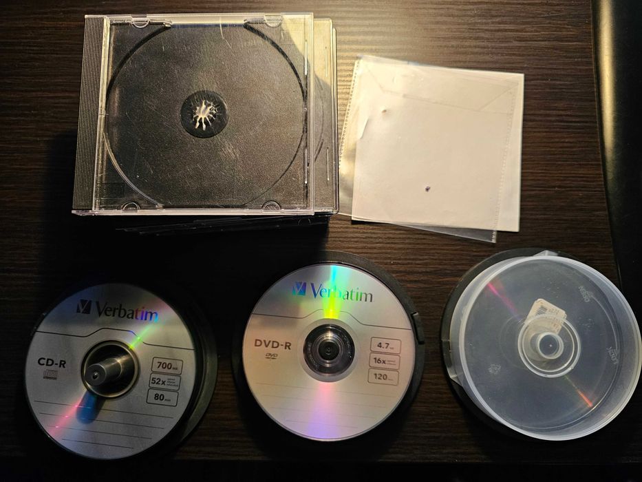 Płyty Verbatim DVD-R 4.7GB i 700MB